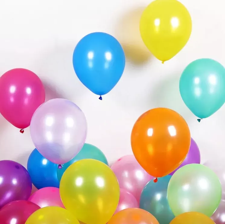 Pearlescent Latex Balloons
